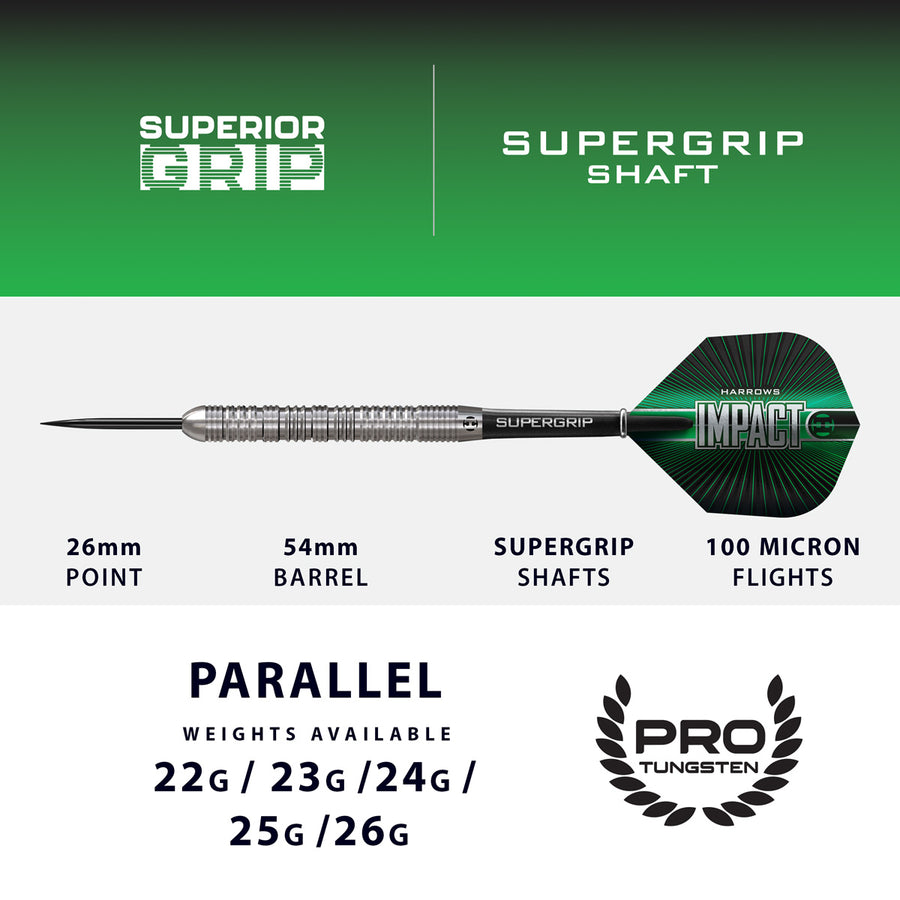 Harrows Impact Tungsten Steel Tip Darts