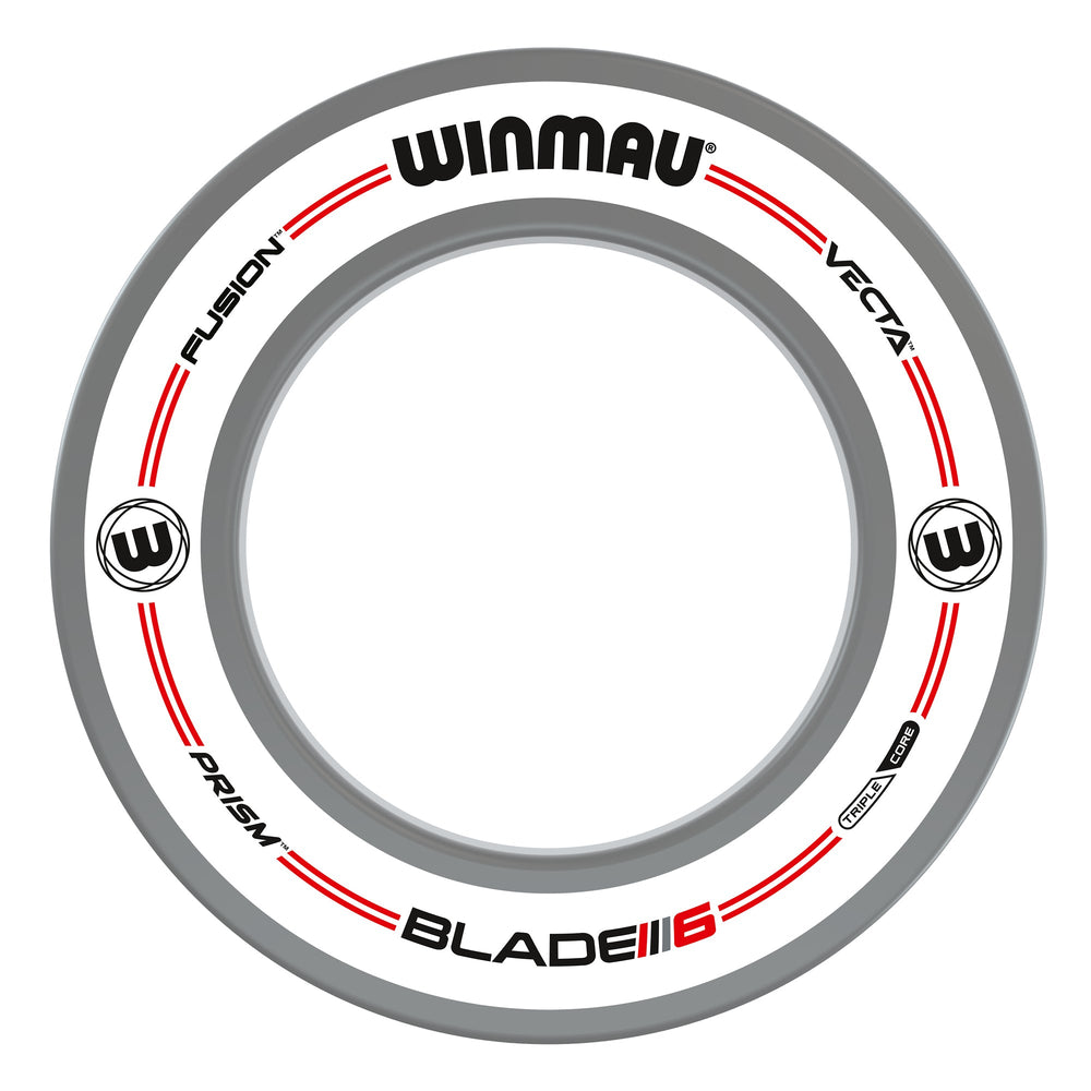 Plasma Ice Dartboard Light & Grey/White Pro-Line Surround Set