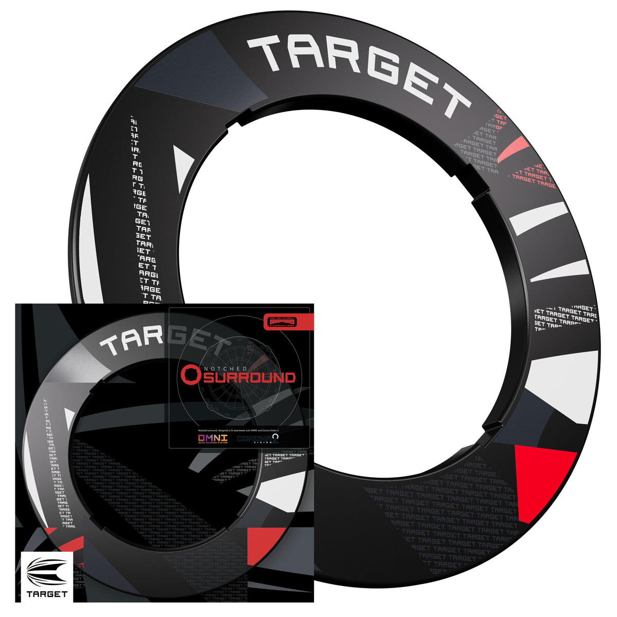 Target Patterned Notched Surround 2026