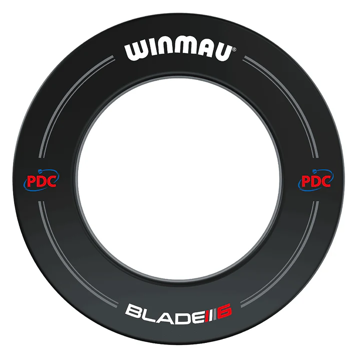 Winmau PDC Blade 6 Dartboard Surround - Black