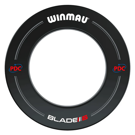 Winmau PDC Blade 6 Dartboard Surround - Black