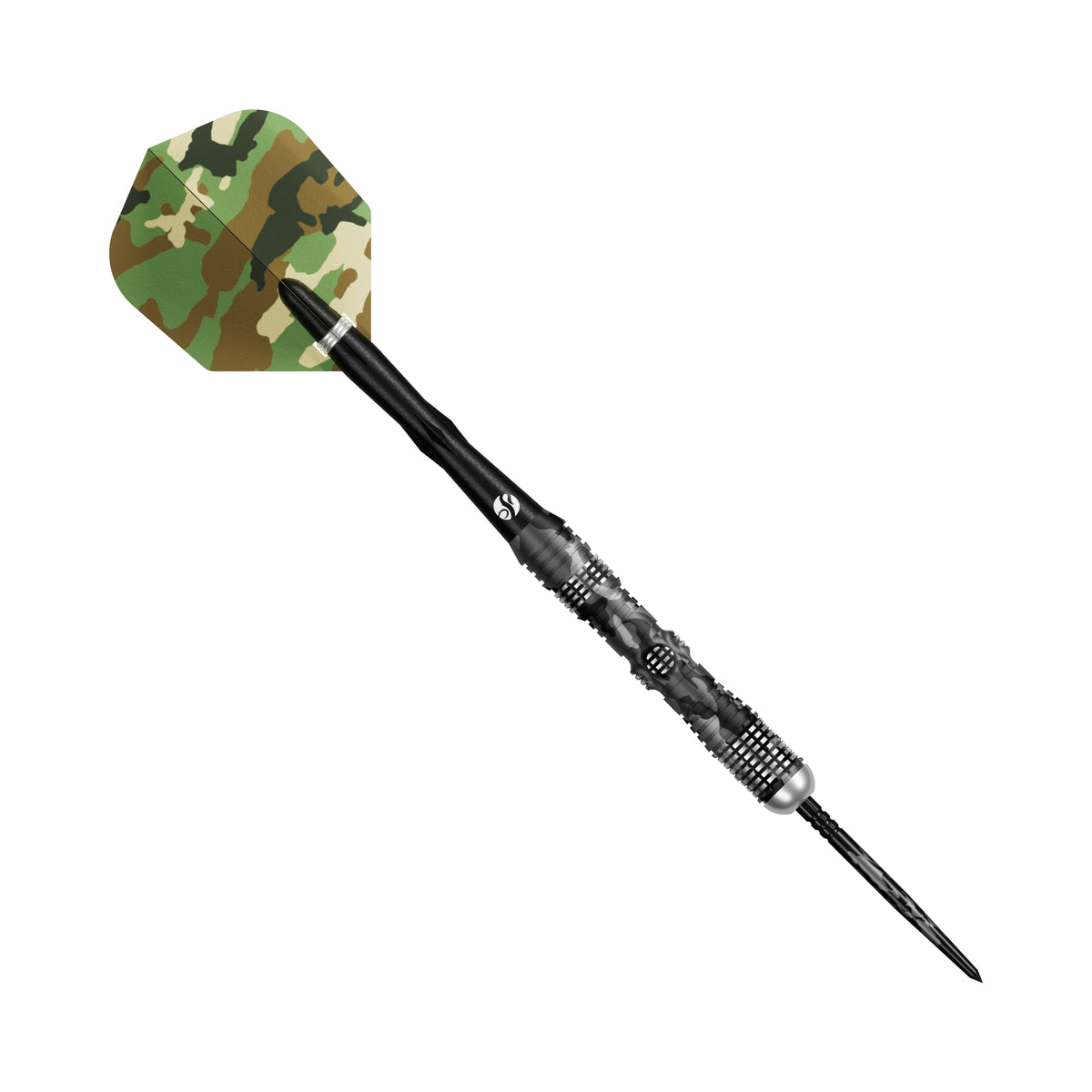 Camo Longshot Steel Tip Dart Set-95% Tungsten Barrels