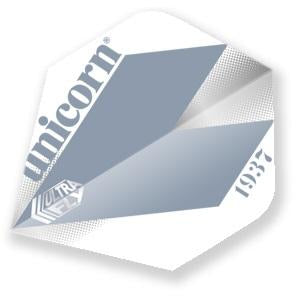 Unicorn Silver Comet Ultrafly Standard Shape Dart Flights 68917