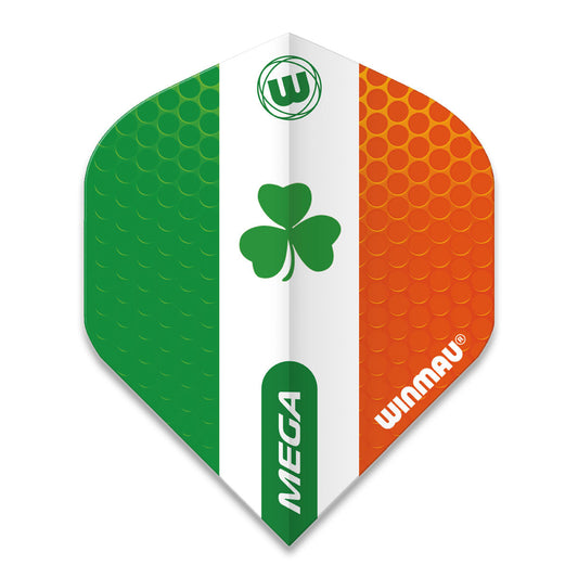 Winmau Mega Standard Ireland Clover Dart Flights