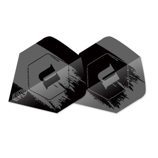 Unicorn Ultrafly BW Team Unicorn Grey Dart Flights by Unicorn