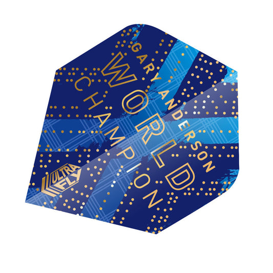 Unicorn Ultrafly Plus Gary Anderson World Champion Phase 6 Dart Flights by Unicorn