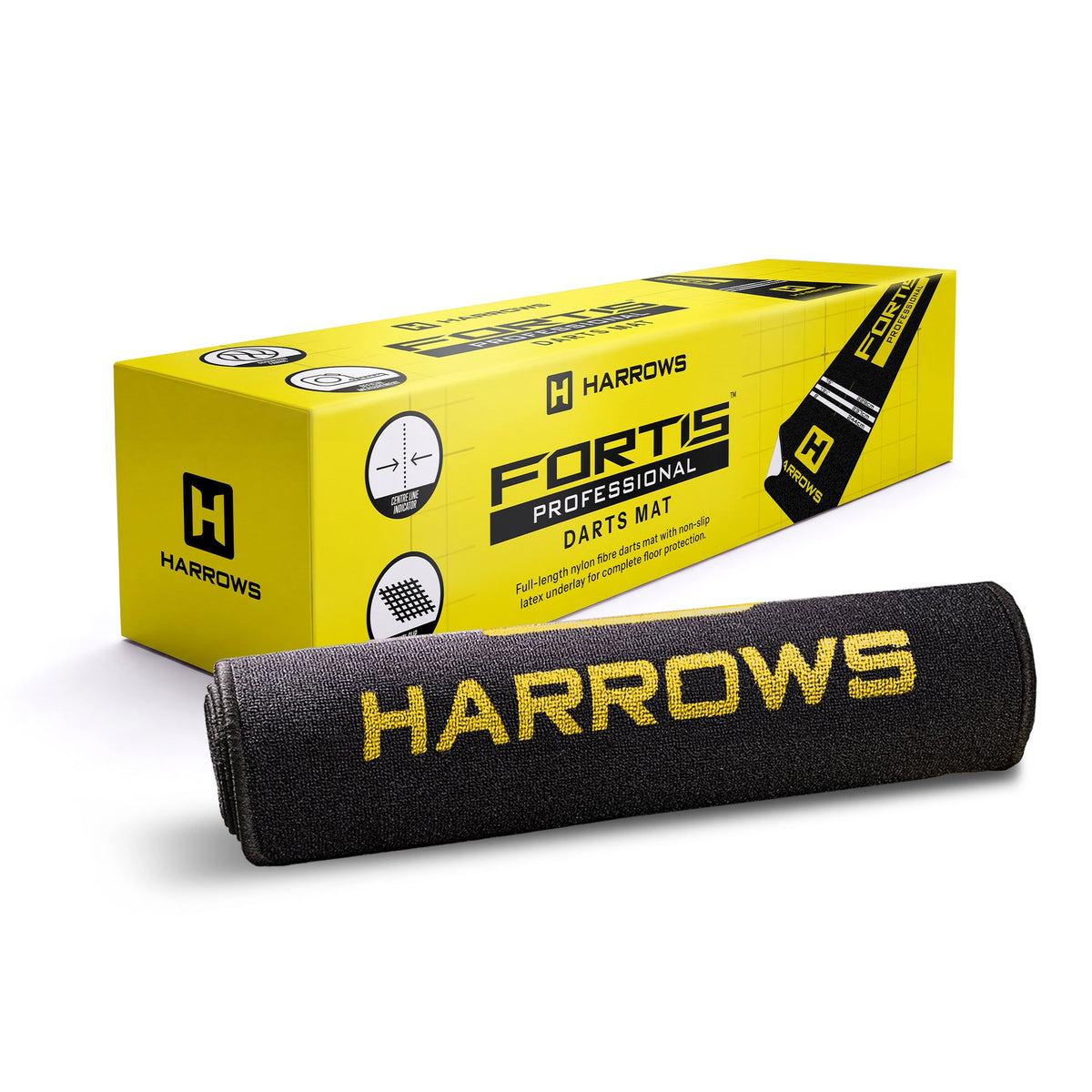 Fortis Darts Mat - Yellow