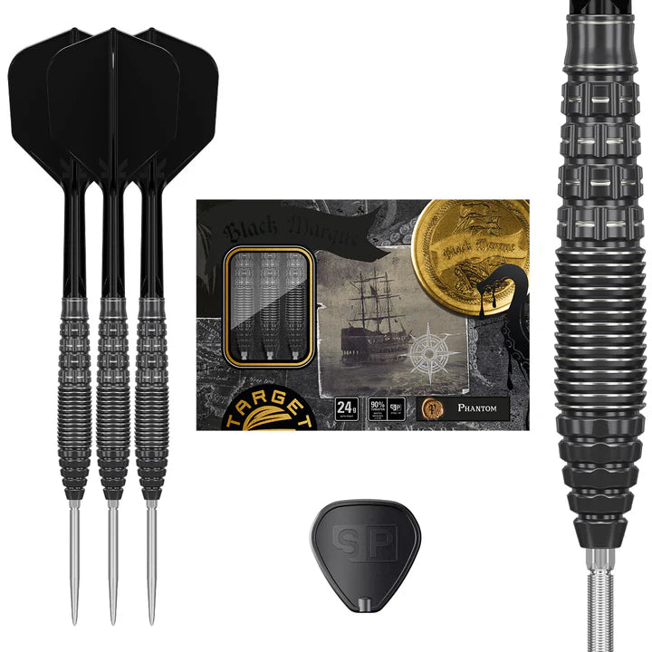 Target Japan Black Marque Phantom 90% Tungsten SP Steel Tip Darts