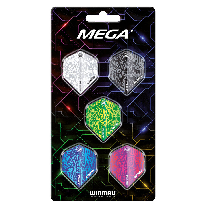 Winmau Mega Standard Dart Flight Collection by Winmau