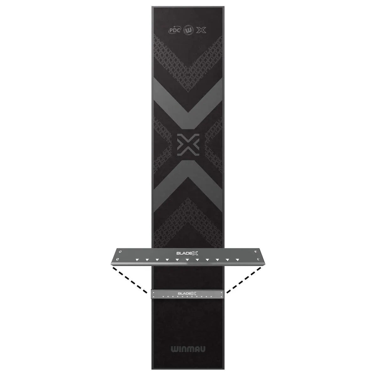 Winmau Pro Zone Blade X Soft Feel Dart Mat & Integrated Oche