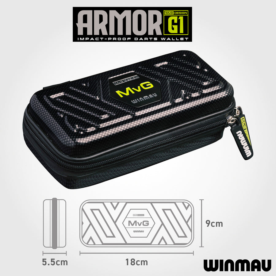 Winmau Armor MvG Design G1 Dart Case