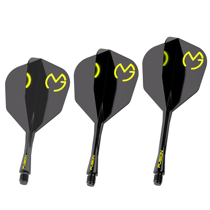 Winmau Michael van Gerwen MvG Pac Man Fusion Integrated Flight & Shaft