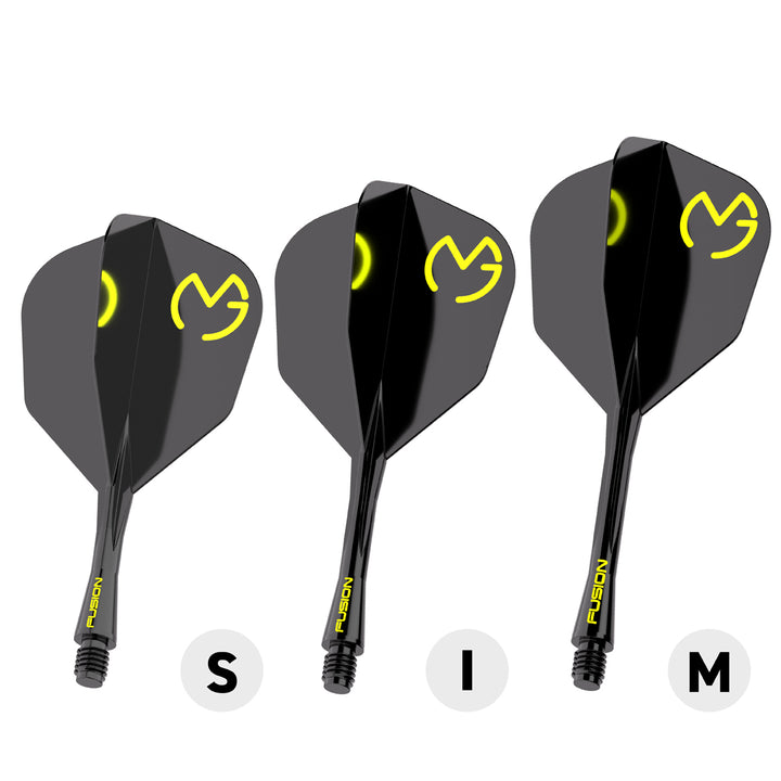 Winmau Michael van Gerwen MvG Pac Man Fusion Integrated Flight & Shaft