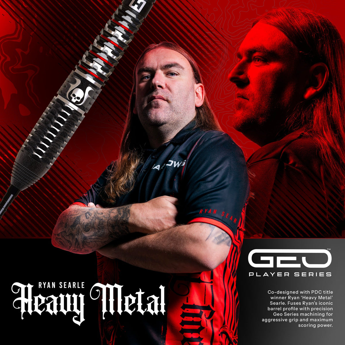 Ryan Searle Geo 90% Tungsten Quick Point Darts