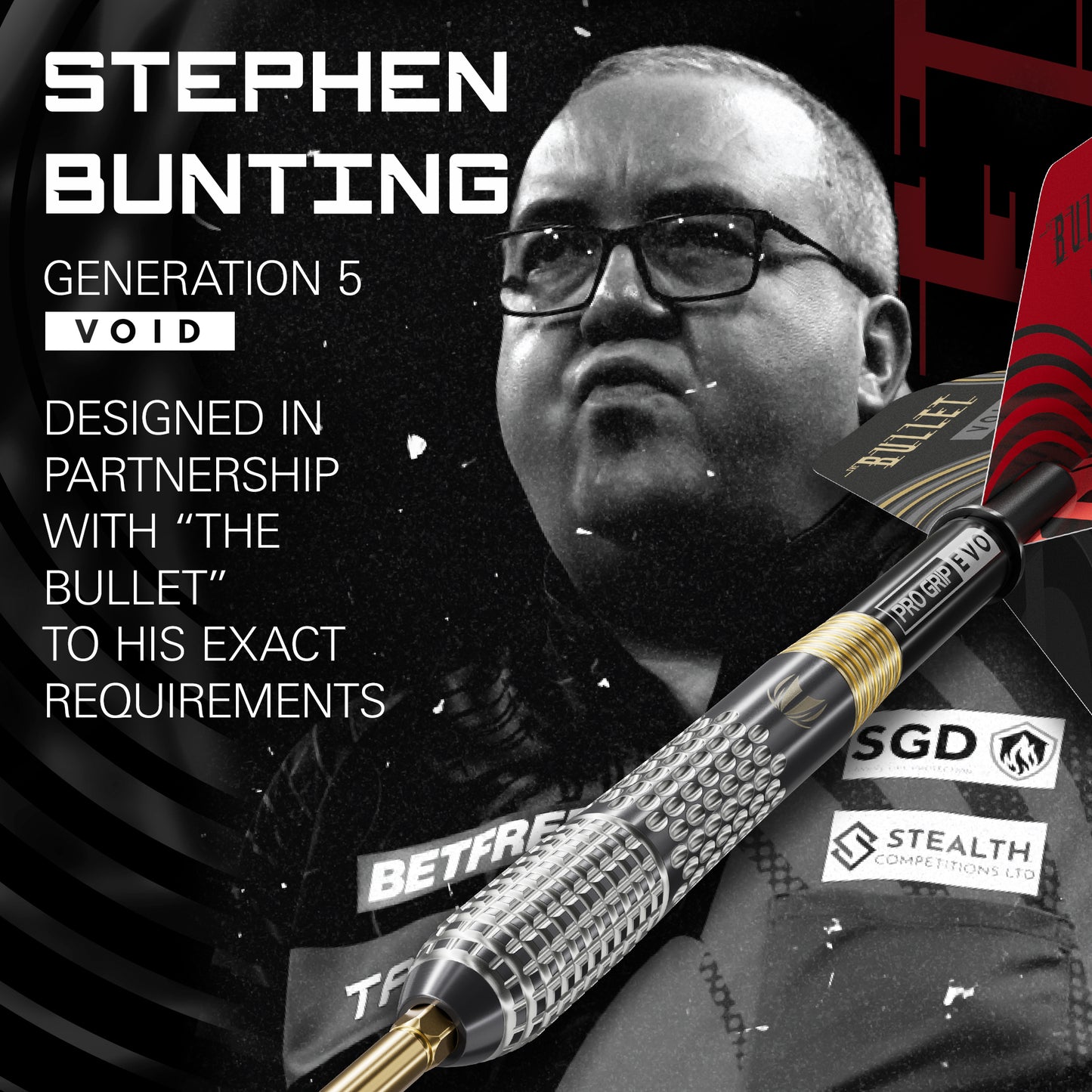 STEPHEN BUNTING G5 VOID 95% SP STEEL TIP 2026