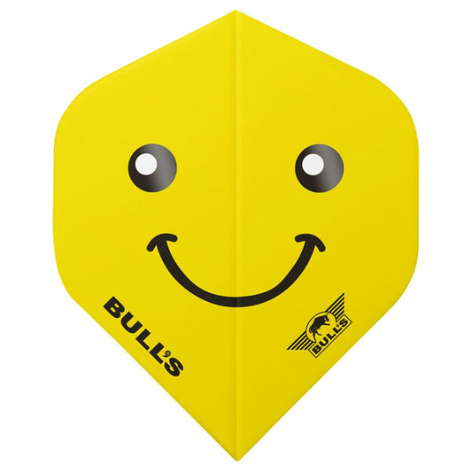 Bulls Powerflite Dart Flights 100 - Std - Smiley