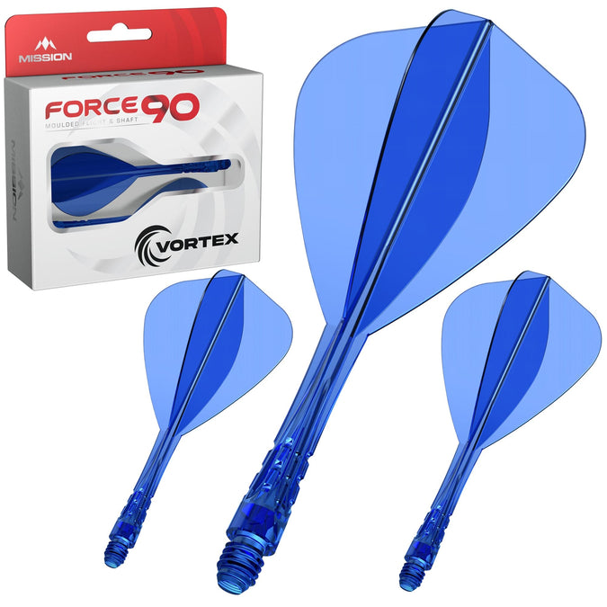 Mission Force 90 Vortex Mooulded Flight & Shaft - Kite Shape