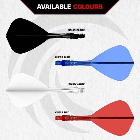 Mission Force 90 Vortex Mooulded Flight & Shaft - Kite Shape