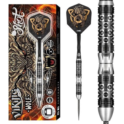 Shot Viking Wolf 90% Steel Tip Darts