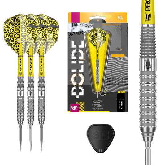 Target Bolide 02 Swiss Point 90% Tungsten Steel Tip Darts