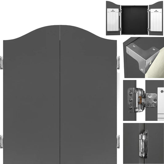 Mission Dartboard Cabinet - Deluxe Quality