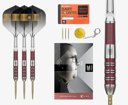 Target Stephen Bunting 95K SP 95% Tungsten Steel Tip Darts