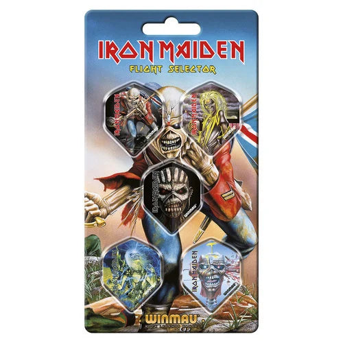 Winmau Iron Maiden Flight Collection Dart Flights