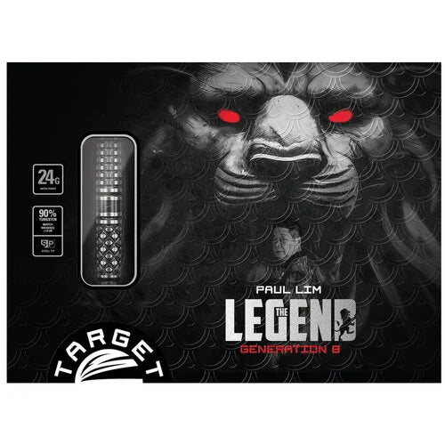 Target Japan Paul Lim The Legend G8 SP 90% Steel Tip Darts