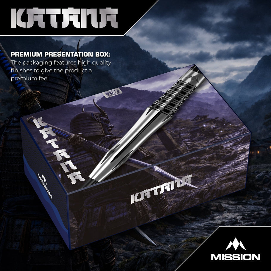 Mission Katana Darts Steel Tip - 95% Tungsten