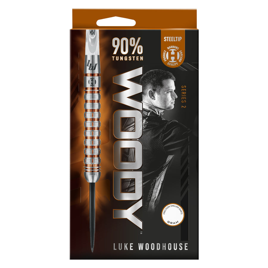 Harrows Luke Woodhouse Series 2 90% Tungsten Steel Tip Darts by Harrows