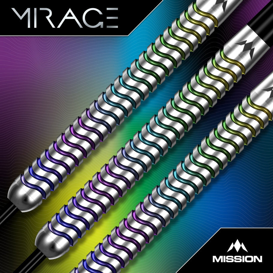 Mission Mirage Darts Steel Tip - 90% Tungsten