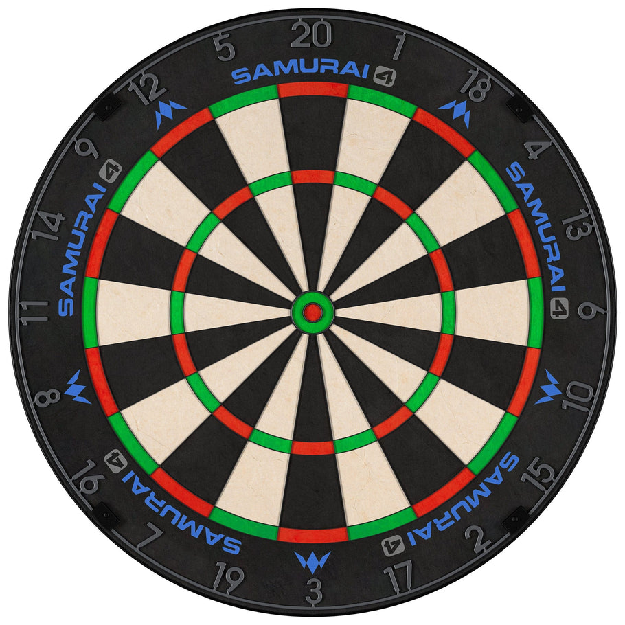 Mission Samurai 4 Dartboard Professional - Knife Wire - Graphite Grey