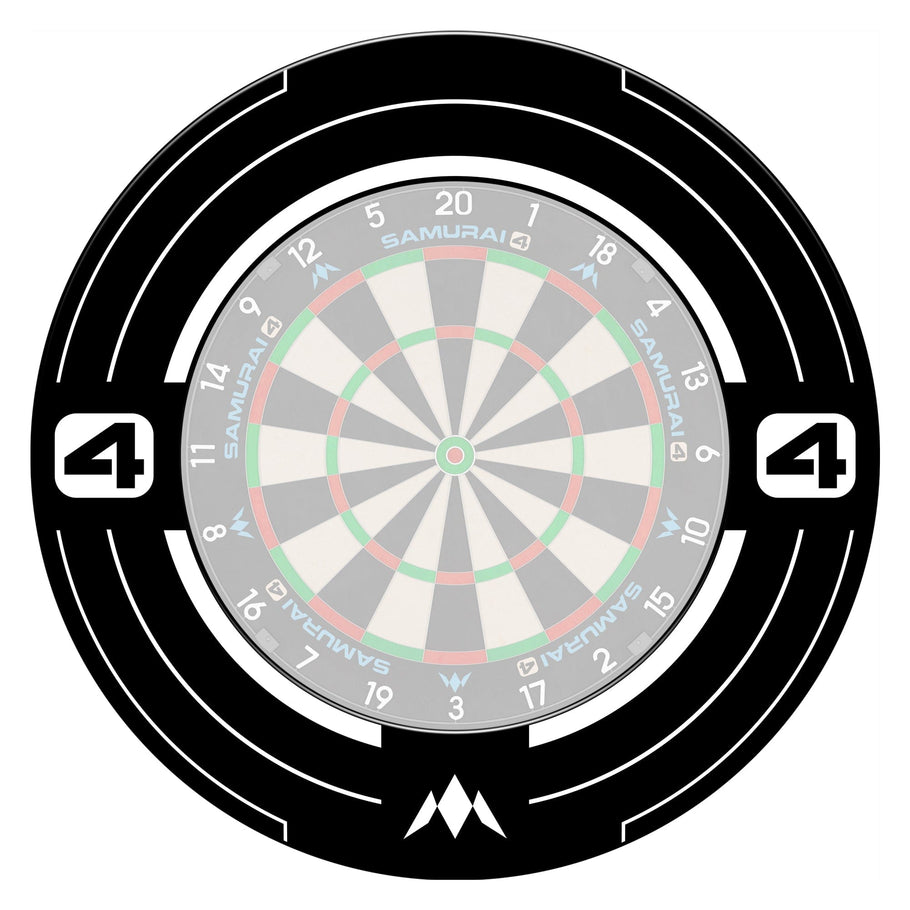 Mission Darts Samurai 4 Surround - White Edition