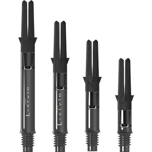 L-Style - L-Shafts - Straight - Silent Spin - Carbon - Clear Black