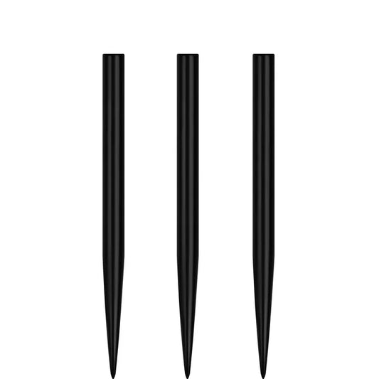 Unicorn Spare Dart Points - Steel Tip - Plain - Black - 36mm
