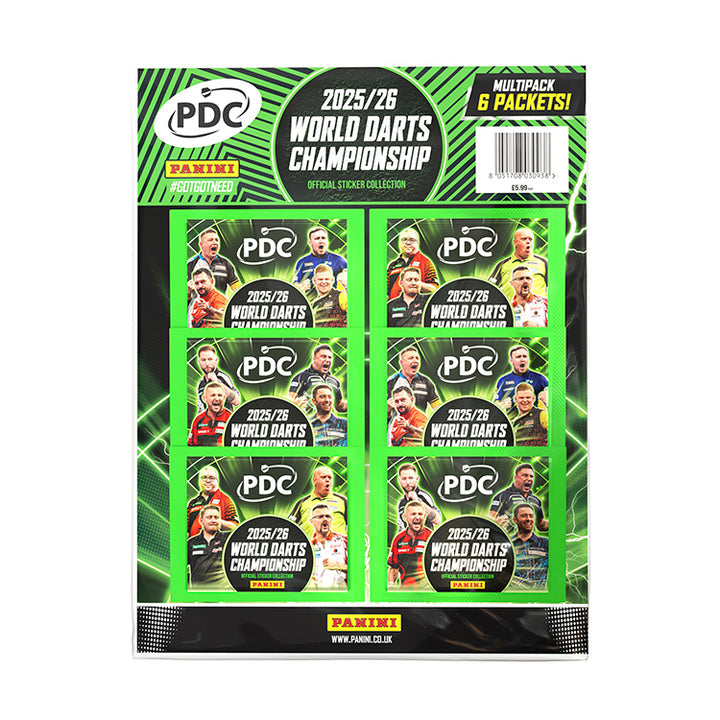 PDC 2026 World Championship Darts Sticker Collection
