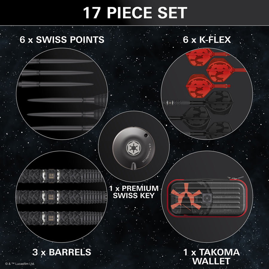 STAR WARS™ | TARGET Darth Vader 95% Tungsten Steel Tip Darts
