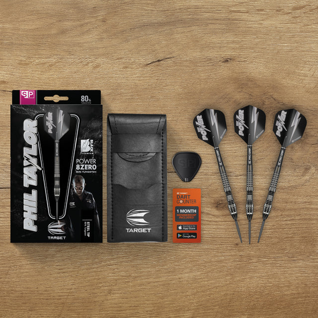 Target Power 8Zero 4 80% Tungsten SP Steel Tip Darts