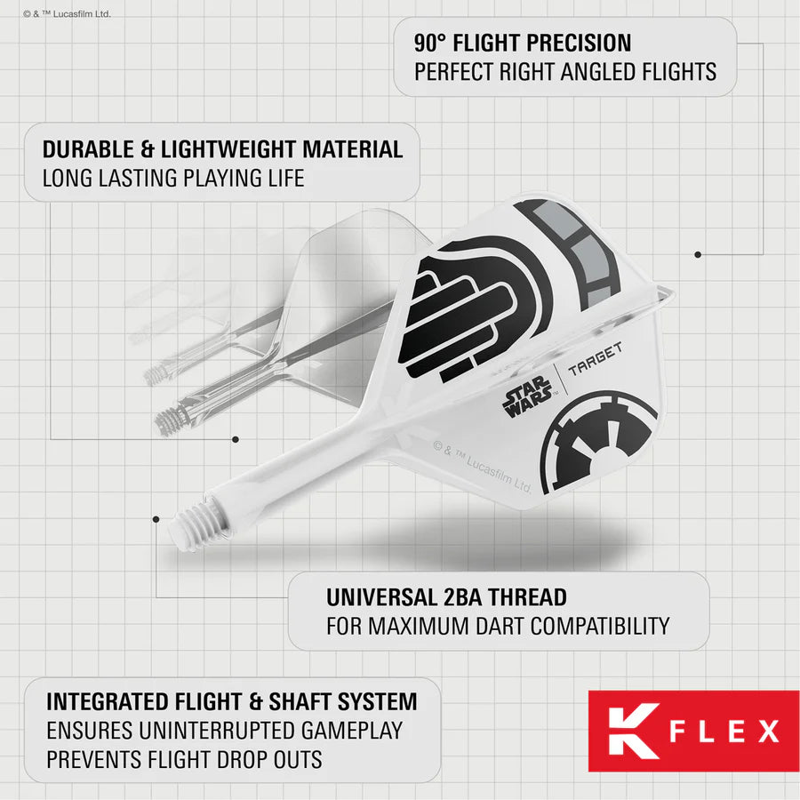 STAR WARS™ | TARGET Stormtrooper K-Flex Integrated Flights and Shafts
