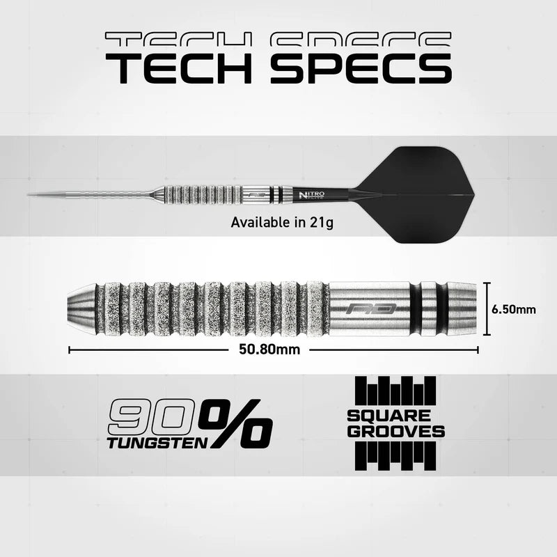 Red Dragon Gian Van Veen TE 90% Switch Point Darts
