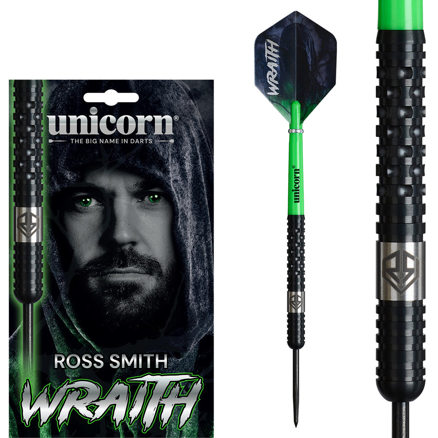 Unicorn Wraith Ross Smith 90% Tungsten Steel Tip Darts New arrival