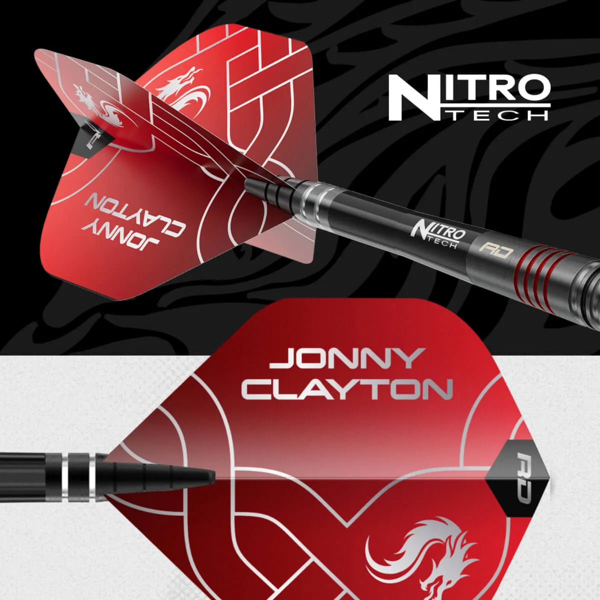 Red Dragon Jonny Clayton RD-ADV SP 90% Tungsten Steel Tip Darts