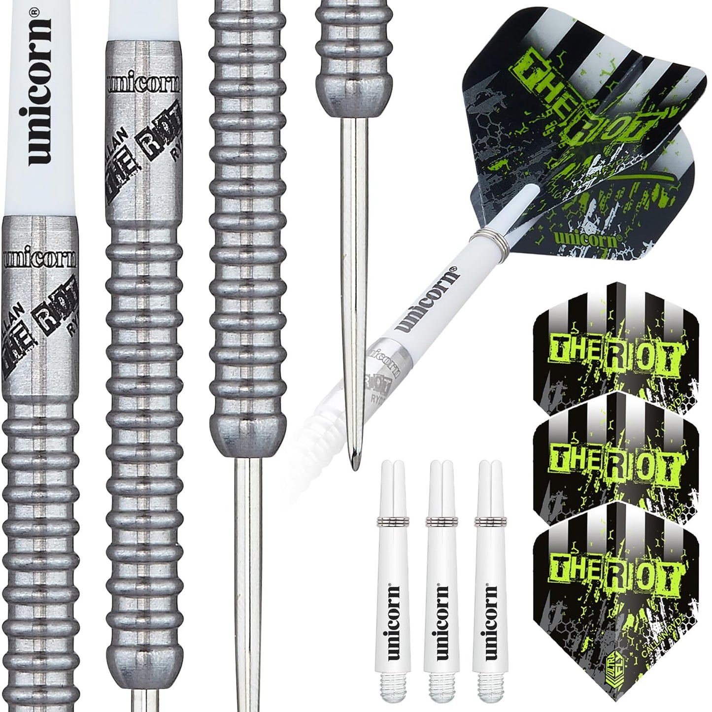 Callan Rydz Contender 90% Tungsten Steel Tip Darts