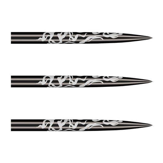 Alchemy Steel Tip Black Dart Points