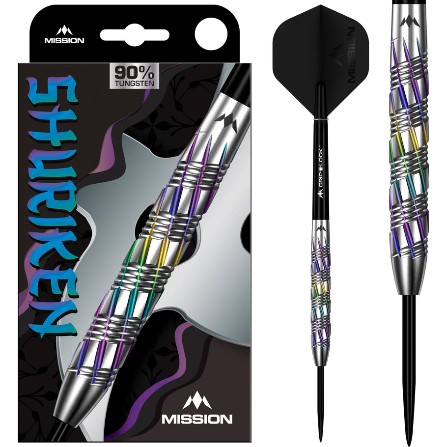 Mission Shuriken Darts Steel Tip - 90% Tungsten