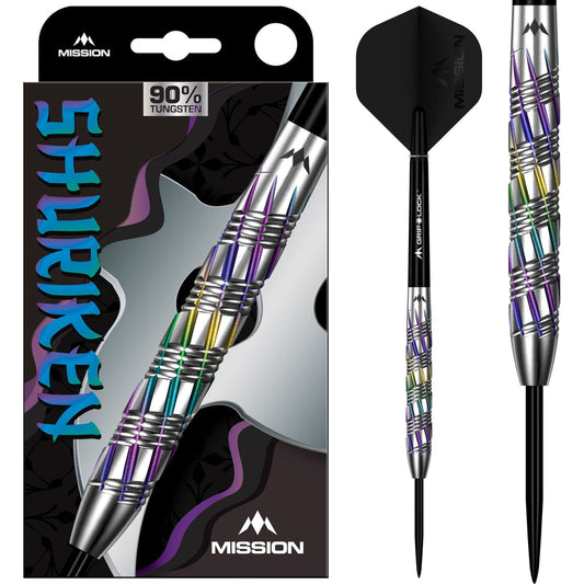 Mission Shuriken Darts Steel Tip - 90% Tungsten
