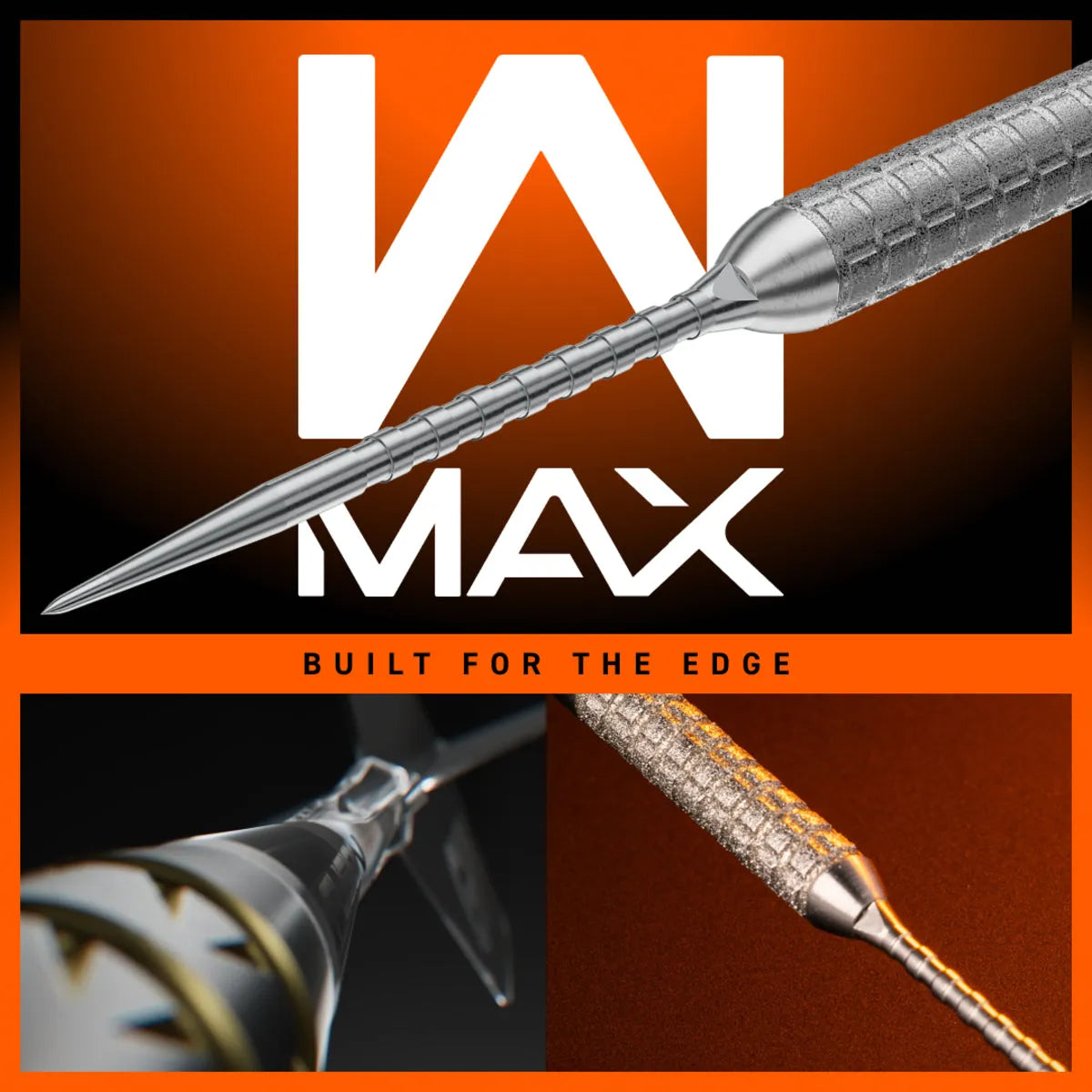 Winmau Gian van Veen W-Max SP 90% Tungsten Steel Tip Darts