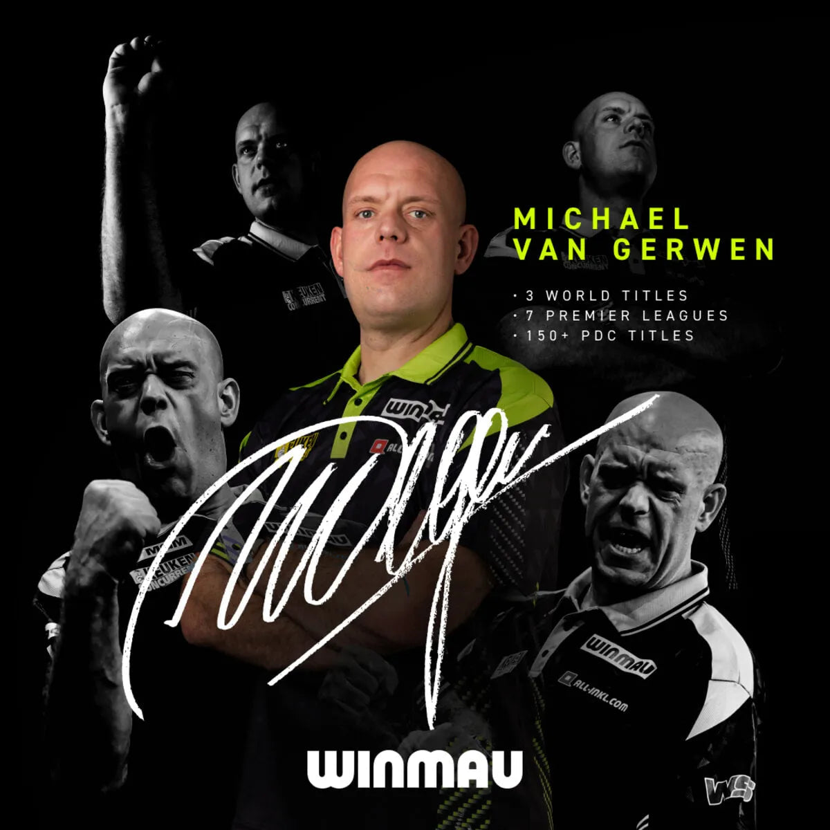 Winmau MvG TS-PRO SP 90% Tungsten Steel Tip Darts