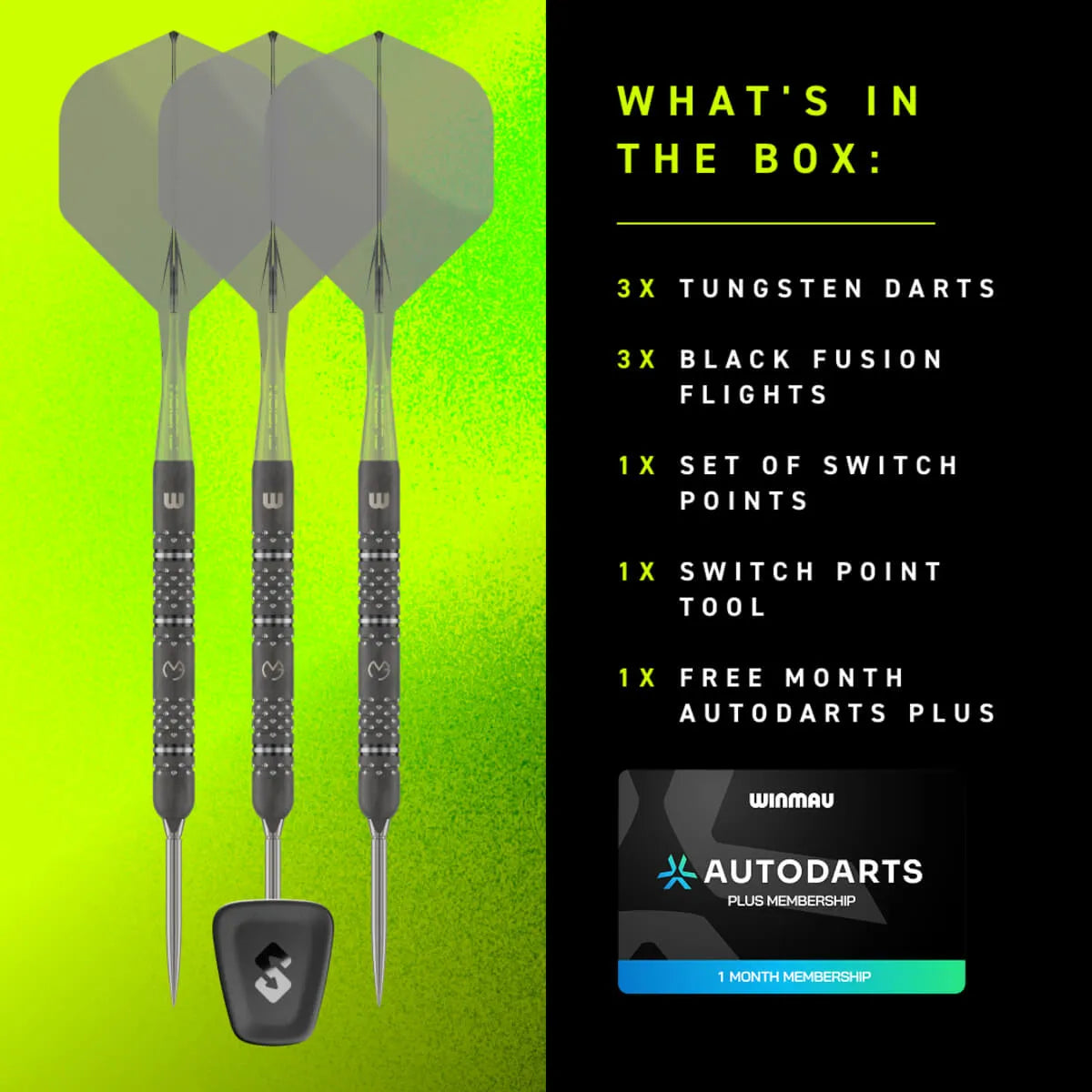 Winmau MvG TS-PRO SP 90% Tungsten Steel Tip Darts