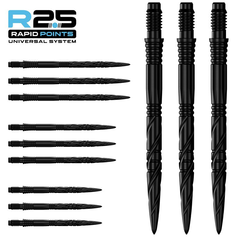 Mission R2.5 Rapid Dart Points - Steel Tip - SGV